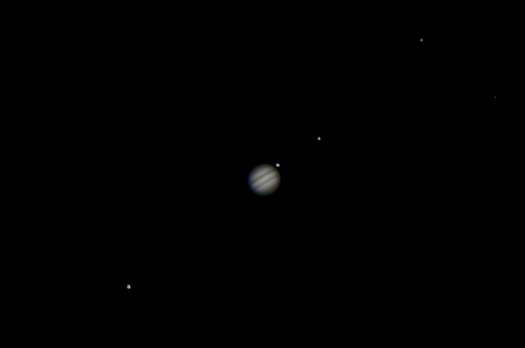 Jupiter & 4 Moons