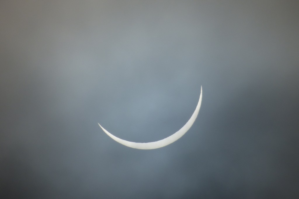 The maximum eclipse (94%) in Glasgow.