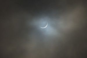 The maximum eclipse (94%) in Glasgow.